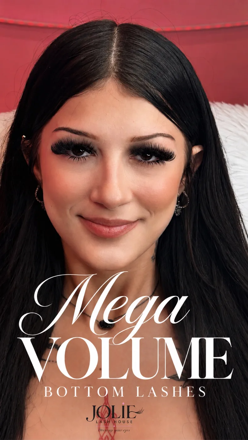 Mega Volume lash extensions at Jolie Lash House, Spring TX